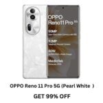 OPPO Reno 11 Pro 5G (Pearl White, 12GB RAM, 256GB Storage)