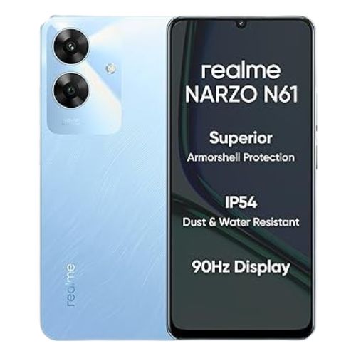 Realme NARZO N61 Review Voyage Blue, 4GB RAM, 64GB Storage